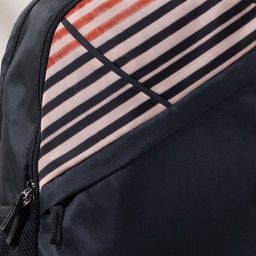 ZOUK Unisex Striped Backpack with Compression Straps image 2