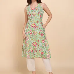 Label Ceres Women Floral Printed Kurta-picture-35