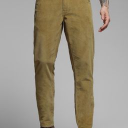 Jack & Jones Men Low-Rise Chinos Trousers-image-18