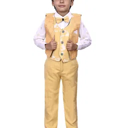 VALUE CREATION Printed 3-Piece Single-Breasted Suits-72