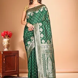 Anouk Woven Design Designer Banarasi Saree-image-19