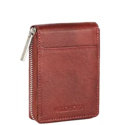 WildHorn Men Textured Leather Two Fold Wallet-44