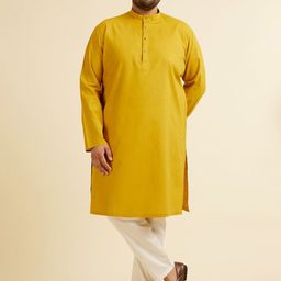 Manyavar Men Thread Work Kurta-12