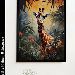 SOWPEACE Grey & Orange 1 Piece Canvas Abstract Wall Photographs-13