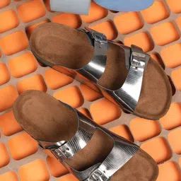 MOZAFIA Women Open Toe Flats with Bows-48