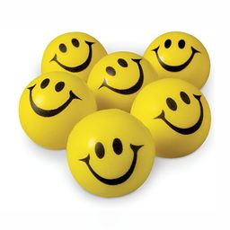 HackerX 6-Pcs Printed Stress Reliever Squeez Balls-3