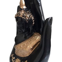 Fashion Bizz Black Religious Buddha Idol Showpiece-image-56