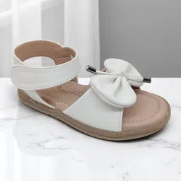 Lil Lollipop Girls Applique Detail Open Toe Flats-picture-48