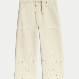 Marks & Spencer Girls Wide Leg Mid-Rise Jeans-image-16