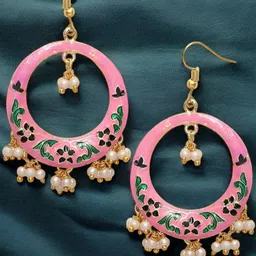 Anouk Floral Drop Earrings-18