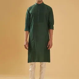 RR Blue Men Kurta-image-6