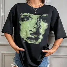 SZN Women Printed Pockets T-shirt-image-22