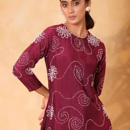 ORAT Embroidered Tunic With Trouser Co-Ords image 2