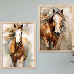 WALLLANE Brown Wood Abstract Wall Paintings-image-15