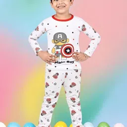 NEW GEN Boys Printed T-shirt with Trousers-image-9