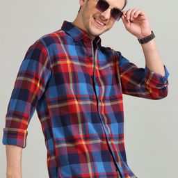 THE BEETEL HOUSE Men Standard Tartan Checks Opaque Checked Casual Shirt-picture-45
