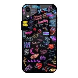 QRIOH Quirky Printed iPhone XR Back Case Mobile Accessories-picture-14