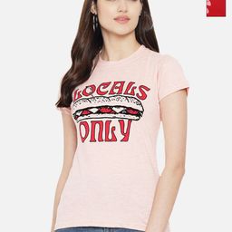 Dreambe Women Pack Of 2 Graphic Printed Round Neck Cotton T-shirts-picture-1