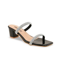 DressBerry Embellished Block Sandals-17