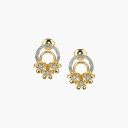VALANOVA 14K Yellow Gold 0.31 Ct Lab Grown Diamond Earrings-picture-47