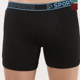 Sporto by Macho Pack Of 3 Mid-Rise Short Trunks-picture-38