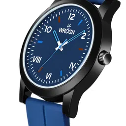 WROGN Men Patterned Dial & Bracelet Style Straps Analogue Watch HOBWRG0486 image 5