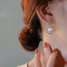 ONUYX Silver-Plated Alloy Earrings-34