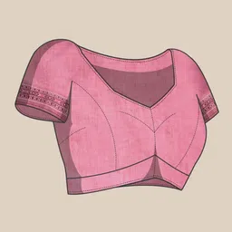 KALINI Block Print Saree image 4