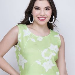 Frolic Rolic Floral Print Crop Top-image-9