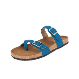 TRASE Women Open Toe Flats with Buckles-image-59