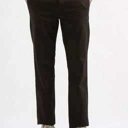 Arrow Sport Men Self Design Regular Trousers-picture-0