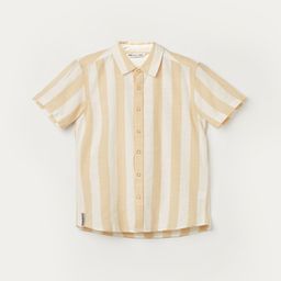 Fame Forever by Lifestyle Boys Striped Pure Cotton Casual Shirt-image-93