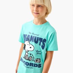 Juniors by Babyshop Boys Typography Printed Drop Shoulder Sleeves Cotton T-shirt-picture-56
