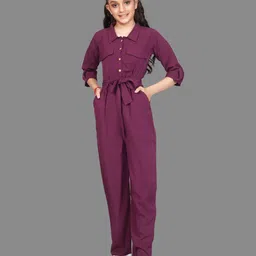 BAESD Girls Basic Jumpsuit-image-71