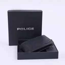 Police Men Leather Two Fold Wallet-image-56