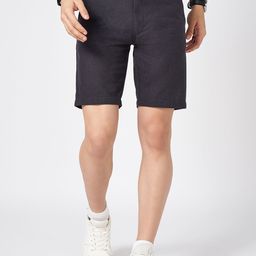 BYFORD by Pantaloons Men Solid Slim Fit Shorts-picture-12