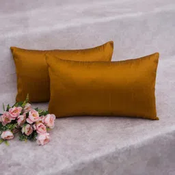 RoyalDeco Rust Set of 2 Rectangle Cushion Covers-13