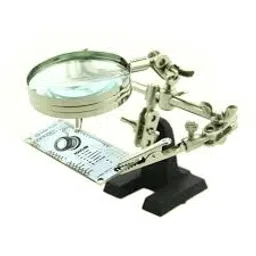 Third Hand Tool with Magnifying Glass image 3