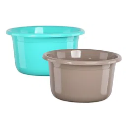 Aura Green & Brown 2 Pieces Bath Accessories Set-20