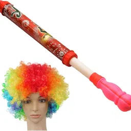 Holi Pichkari Water Gun Toy for Kids Holi Pool Party Fun(1 Pichkari +1 Hair Wig) Water Gun-image-59