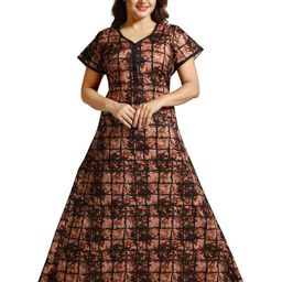 Inner Beats Women Cotton Blend Nightdress-picture-19