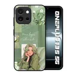 QRIOH Floral Printed OnePlus 13s 5G Back Case Mobile Accessories-picture-39