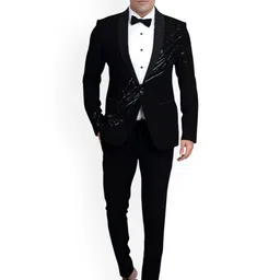 sven suits Embroidered Tuxedo Two-Piece Suit-picture-8