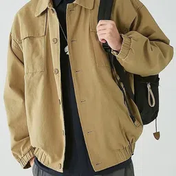 StyleCast x Revolte Men Lightweight Open Front Jacket-4
