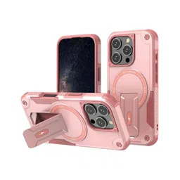 Luxury Kase Unisex Back Cover with Portable Kickstand | Mag-Safe Compatible Magnetic Case-image-58