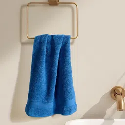 haus & kinder Harmony Combed Blue & Pink 4 Pieces Pure Cotton 500 GSM Towel Set-32