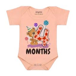 Arvesa 4 Month Baby Printed Bodysuit-44