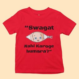 YK X First Laugh Boys Printed T-shirt-image-85