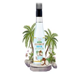 KEYOZA Natural Coconut Hair Oil For Hair Growth- 100 ml-image-97