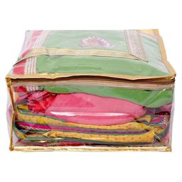 Kuber Industries Gold-Toned Set of 1 Regular Drawer Organiser Organisers image 3